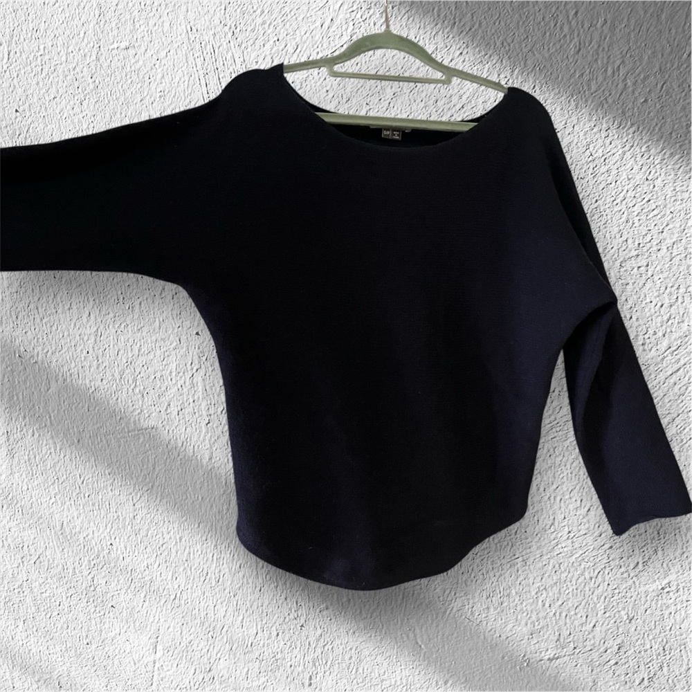 Vince Wool Cashmere Relaxex Fit Oversized Classic Timeless Crew Neck Sweater S